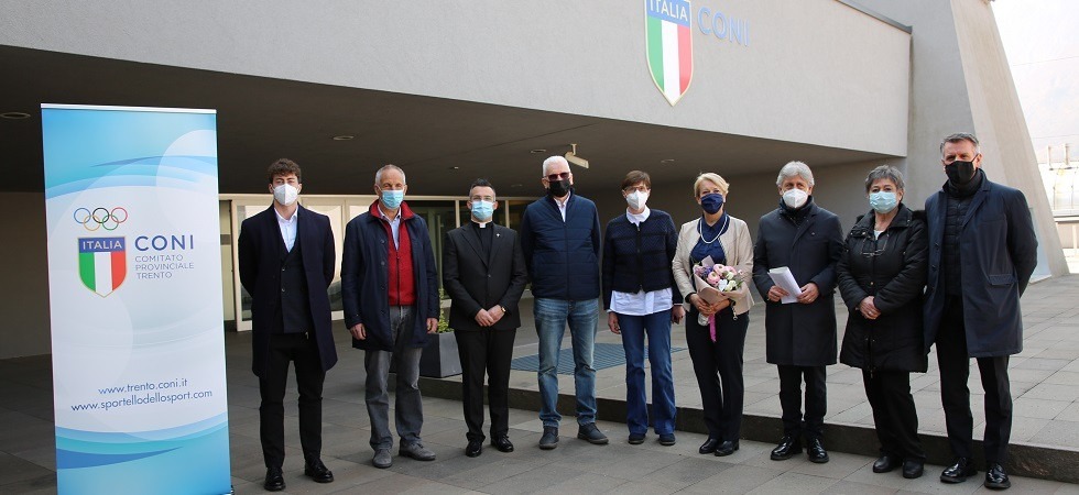 La presidente uscente Paola Mora confermata alla guida del Coni Trento